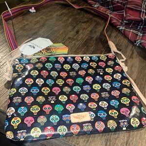 Consuela MultiColor  Skull Crossbody Bag